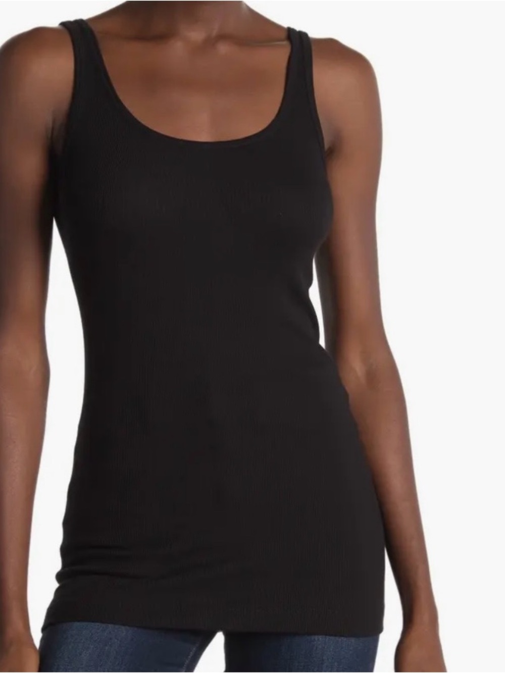 Vince Favorite Rib Pima Cotton and Modal Tank Top NWOT